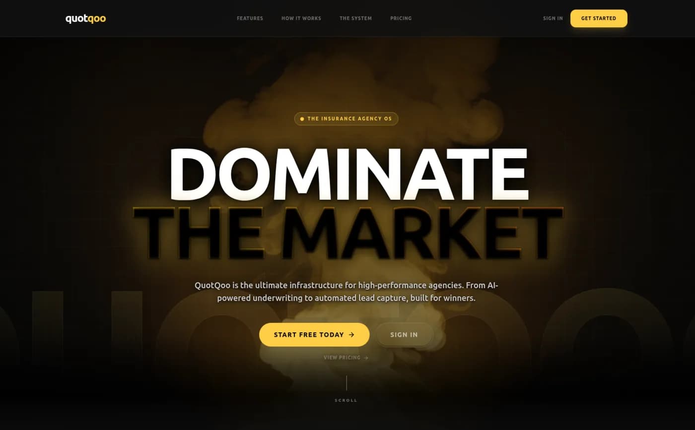 The Quotqoo website